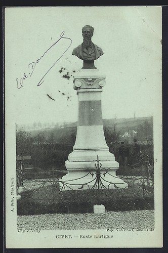 Cpa givet buste lartigue - cpa,