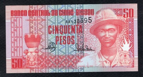 Guineée bissau pesos 1990 - 50,