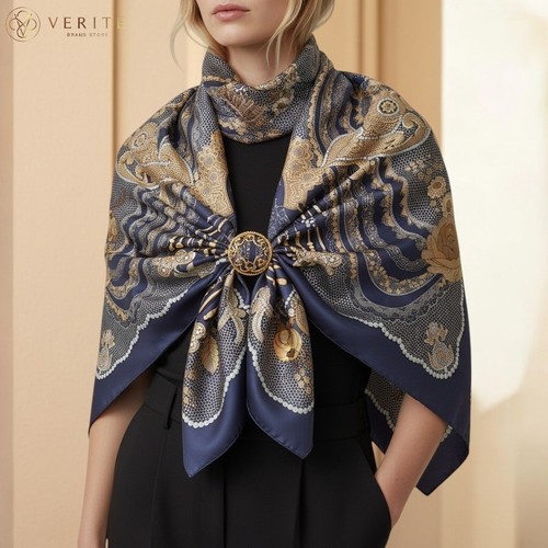 Rare vintage foulard soie - vintage,