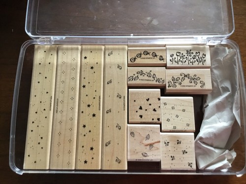 Stampin itty bitty borders - bitty,