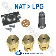 Kit De Conversion Gaz Pour Friteuse À Chips Pitco 35C 35C+ Modèles NAT À LP LPG