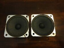 1979,Matched Pair of Special tweeter SIARE 6,5cm x 6,5cm, 8 ohm, vintage speaker