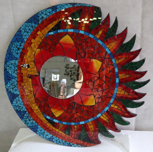 Miroir soleil lune diamètre - miroir,