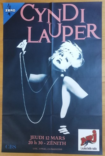 Cyndi lauper affiche poster - affiche,