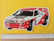 sticker 1984 LANCIA RALLY 037 Capone-Cresto 14,5x7,5 cm (West Autoclima)