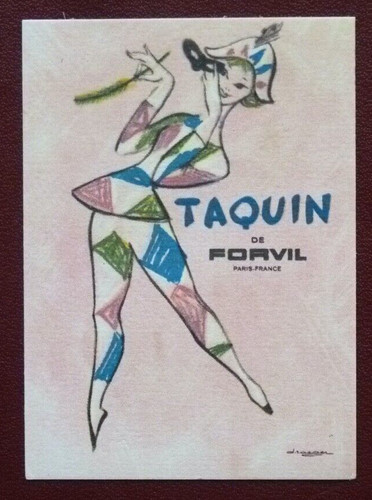 Carte parfumée francine - parfumÉe,