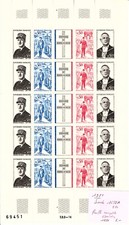 FRANCE / DE GAULLE / FEUILLE