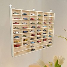 Vitrine murale multifonctionnelle et pratique pour voitures miniatures en