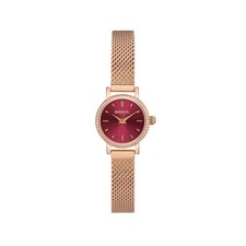 Montre Femme BREIL DARLING TW1936 Acier Inoxydable Mesh Gold Rose Rouge