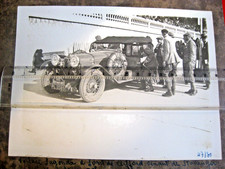 Tirage argentique d'époque: Lagonda de lord Clifford,  Rallye Monte Carlo 1931