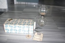 Cafetière HELLEM 8 Tasses Boite + Notice Verre Pyrex Made in France Vintage