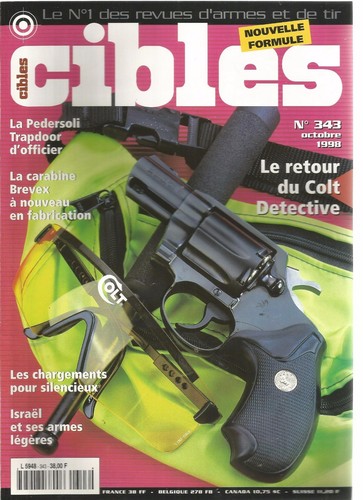 Cibles 343 colt detective - cibles,