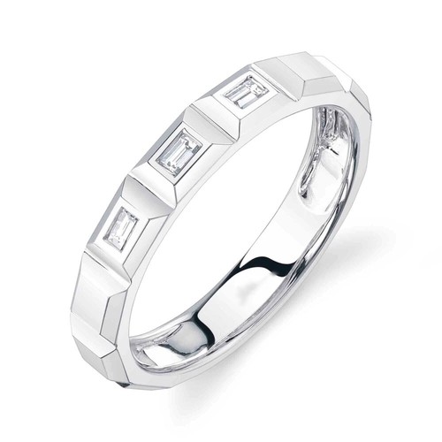 Bague diamant baguette en - diamant,