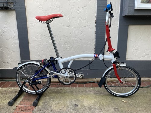 Rare brompton bike - brompton, awarded