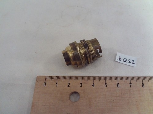 Ancienne douille b15 laiton - ancienne,