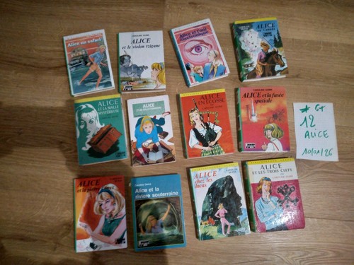 Lot livres alice - lot, 12