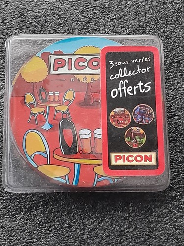 Lot trois sous verres - de,