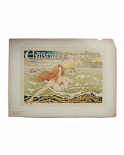 lithographie, Cabourg 5h de