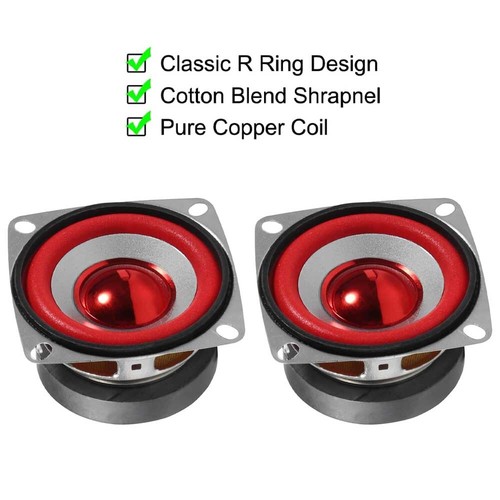 2pcs 3ohm full - 5w,