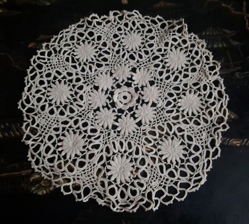 Ancien napperon crochet - ancien, napperon++au