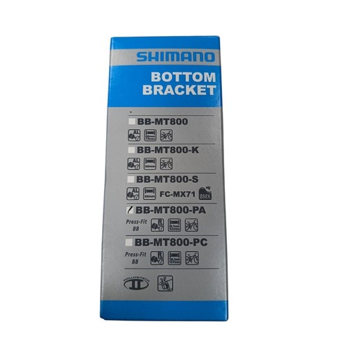Shimano mt800 press fit - bb-mt800-pa, press-fit