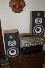 Enceintes Hi-Fi neuves style SIARE Vintage (Paire) SUPER PROMO, un ampli offert