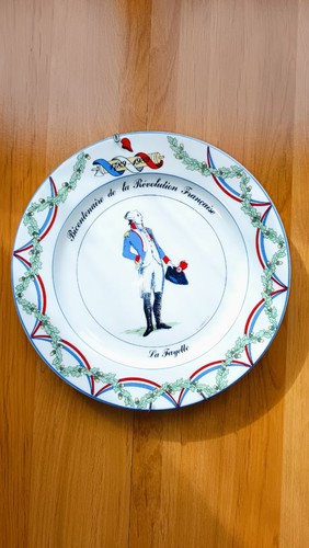 Assiette décorative apilco - assiette,