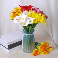 Lot de 10 fleurs artificielles