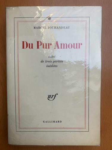 Pur amour marcel - du,