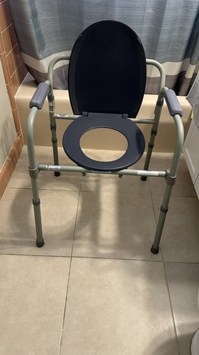 Folding commode - folding,