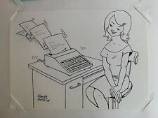  illustrateur Claude BURET 1988  Saint-Valentin...pensée tendre Tirage limité 