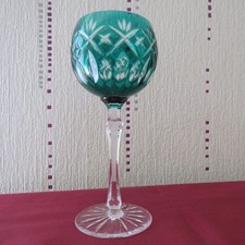 1 verre roemer en cristal de
