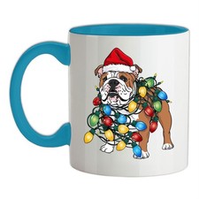 Bouledogue Français Chien Noël - Céramique Tasse - Bulldog Amour Mignon Animal