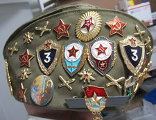 Russe Militaire Chapeau Avec