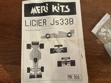 Meri kit mk166 Ligier Js33b 1990