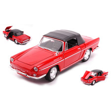 RENAULT CARAVELLE SOFT TOP RED 1:24 Welly Auto Stradali Nouveau modèle