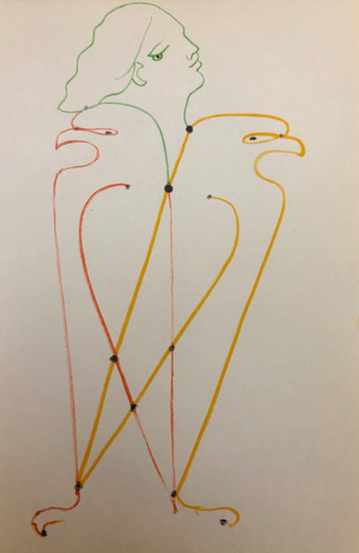 Jean cocteau les deux - cocteau, :