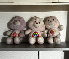 Lot de 3 Peluche Bisounours