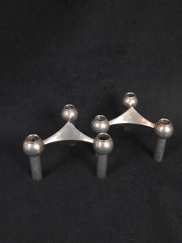 Paire bougeoirs modulaires - paire,