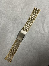 BRACELET MONTRE METALLIQUE  20 MM BICOLORE