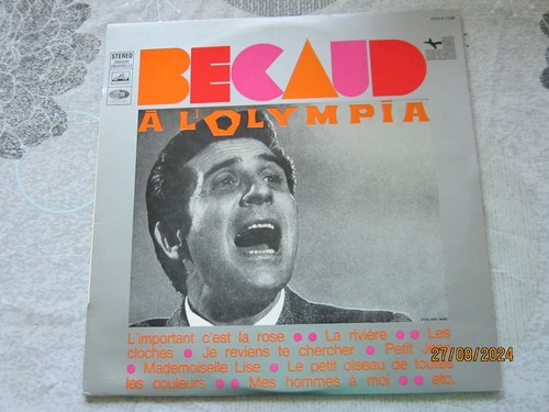 Gilbert becaud tours 30 - becaud, 33