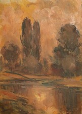 Tableau ancien huile