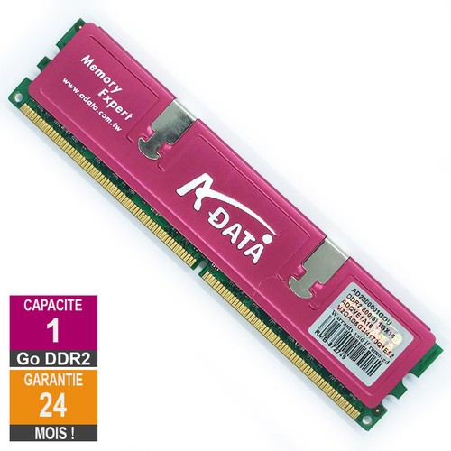 Barrette mémoire 1go ram ddr2 - barrette,