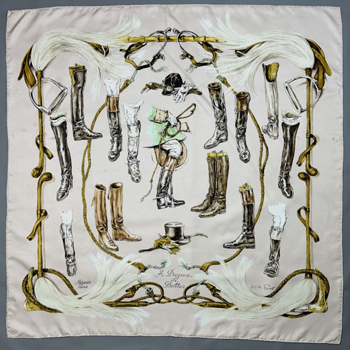 Rare foulard hermès vintage - rare,