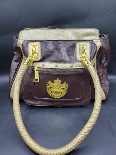 Lydc london patent brown gold - london,