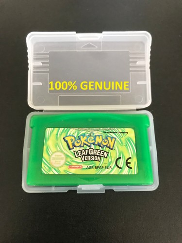 Pokémon leaf green - green, version