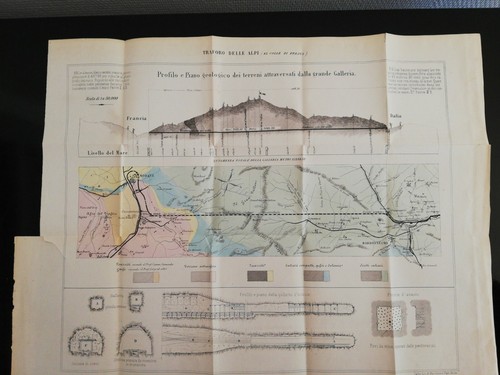 Carte tunnel des alpes - carte,
