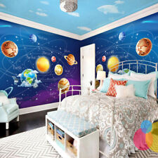 PAPIER PEINT espace planète univers chambre enfant QUALITE FINITION CANVAS 