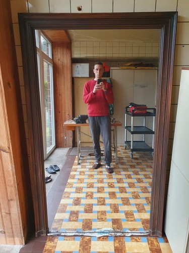 Miroir ancien 114 186 - miroir,