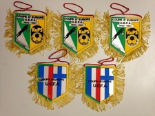 LOT 5 FANIONS COUPE D'EUROPE UEFA 1980-1981 ST ETIENNE - KUPS KUOPION PALLOSEURA